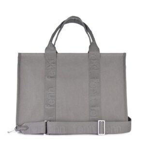 Maxi Canvas – Grey – Grey Zip – Grey Strap