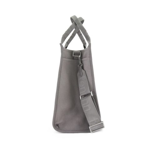 Maxi Canvas – Grey – Grey Zip – Grey Strap - Image 3