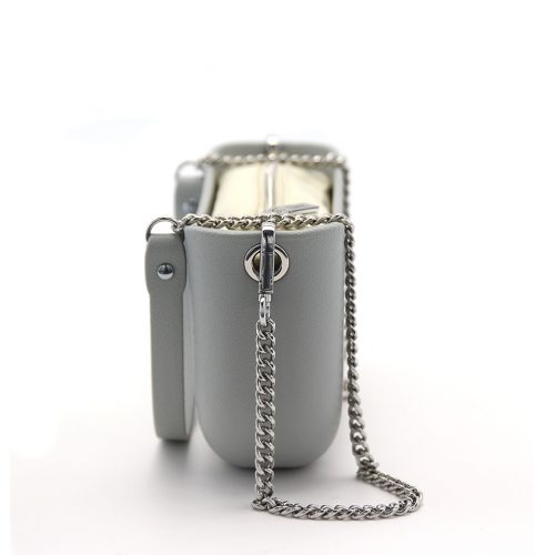 Classic Collection – Grey – Grey/Silver Handle – Beige Inner - Image 2