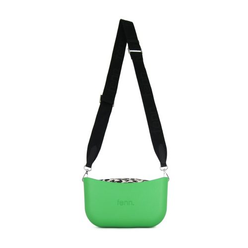 Classic Collection – Apple – Patterm 47 Inner – Silver Zip – Black Comfort Detachable Canvas Strap - Image 3