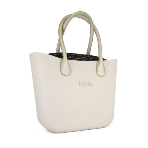 Original Collection – Champagne – Pattern 57 Inner – Gold Zip – Gold Round Microfibre Handle - Image 3