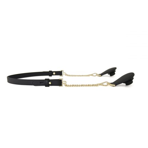 Petite Handles – Gold Chain – Black Criss Cross - Image 2