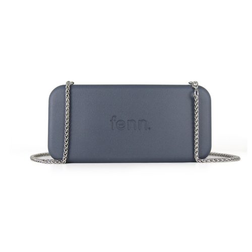 Wallets – Denim – Silver Zip – Silver Chain