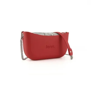 Classic Collection – Red – Silver Chain Handle – Red – Pattern 5 Inner 2