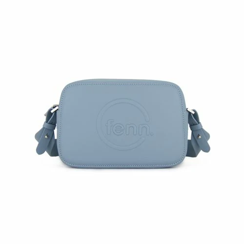 Cross Body – Mint Blue – Silver Zip – Mint Blue Strap5