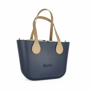 Petite – Navy – Light Tan H2 (criss Cross) – P46 – Gold3